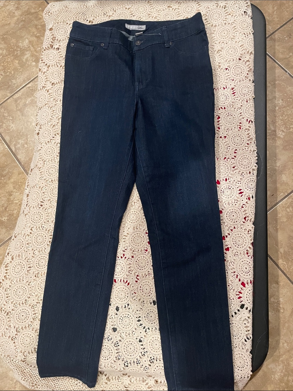 Chico's Men's Dark Navy Slim Straight Jeans